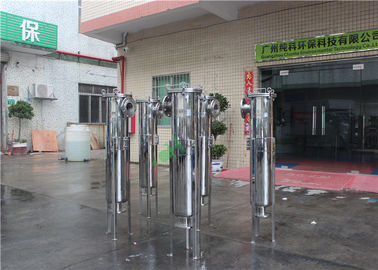Water Treatment Stainless Steel Bag Filter Housing Milk Beverage Liquid Filtration Single Multiple
