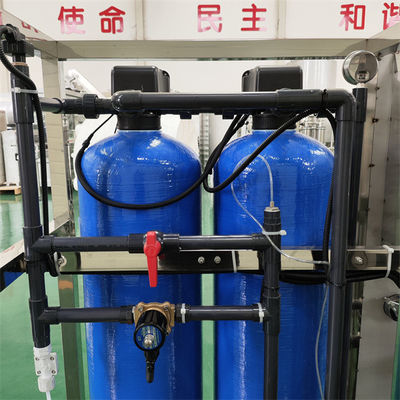 RO 高品質の500LPVC単極逆オスモス水処理装置