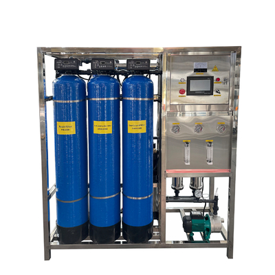 工場 500LPH リバースオスモース水処理フィルタリングシステム ROプラント