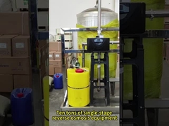 工業用およびコム用のための10トンの単段式,すべてのステンレス鋼逆オスモス装置